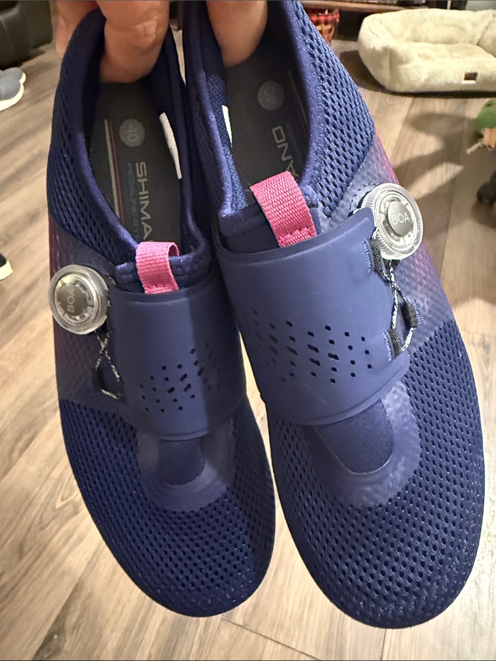 Shimano Cycling SHIC500W Navy Purple size 40 - Picture 10 of 10